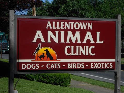 Allentown animal clinic - Allentown Animal Clinic. August 14 at 7:15 AM. With summer in full force, it becomes much easier for our pets to ex... perience heat exhaustion during daily activities. Always keep an eye on your pets when doing physical activities, especially in the summer heat. If your cat or dog is exposed to high temperatures, this infographic can help you ...